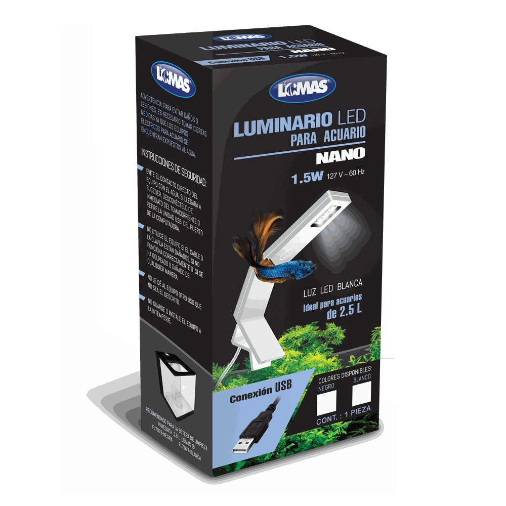 LAMPARA NANO 1.5 W BLANCA