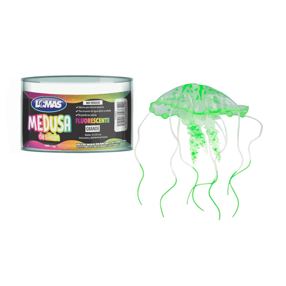 MEDUSA FLUORESCENTE GDE COLORES SURTIDOS
