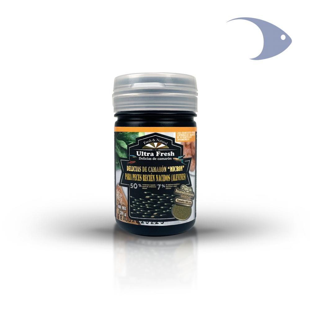 Microdelicias de Camaron para Crias 30ml/20g