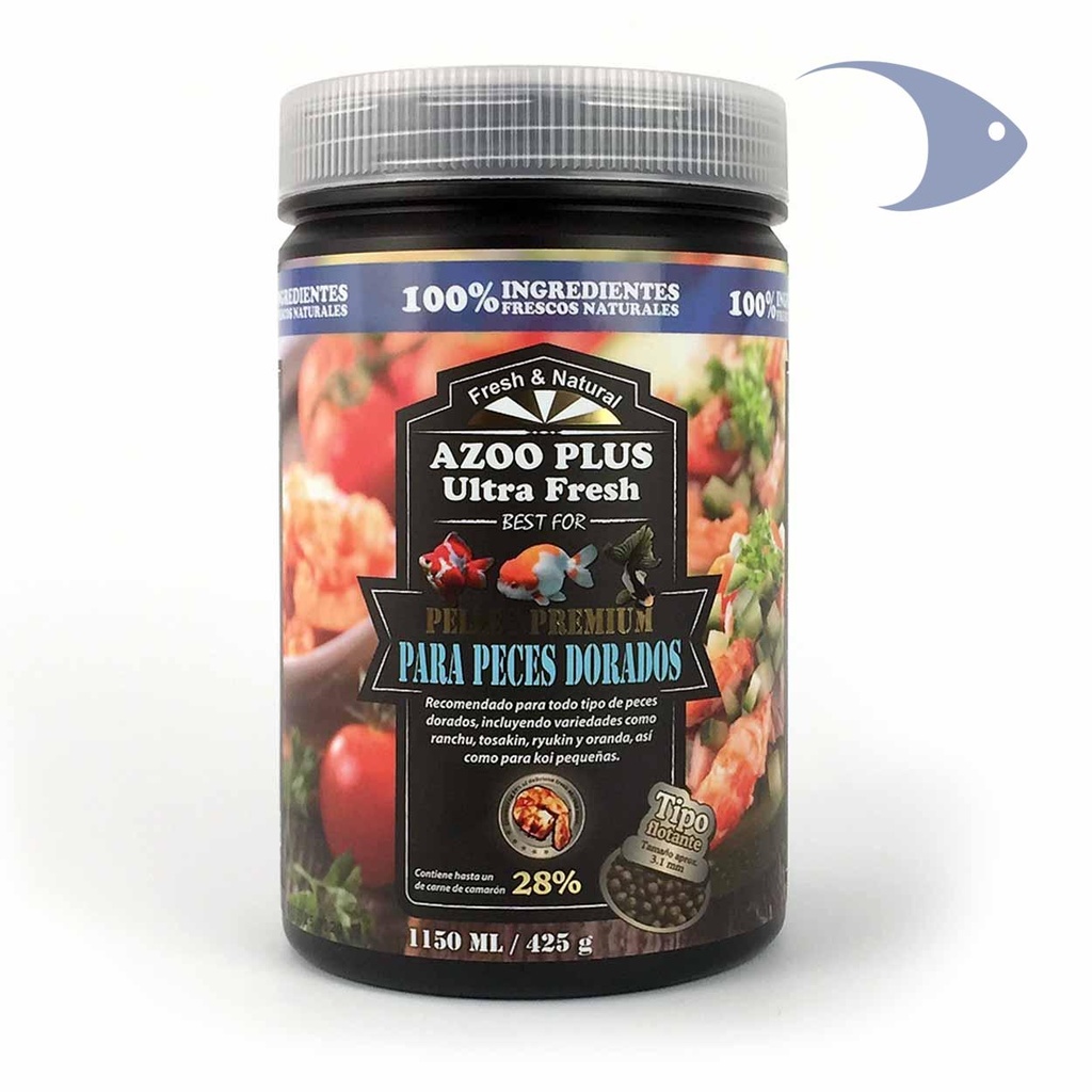 Pellet premium para peces dorados 1150ml/425g
