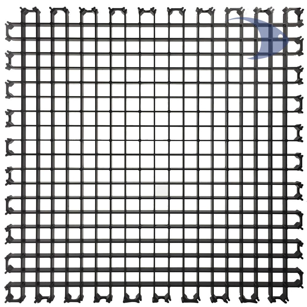 Rejilla de plástico para acomodo de frags de coral