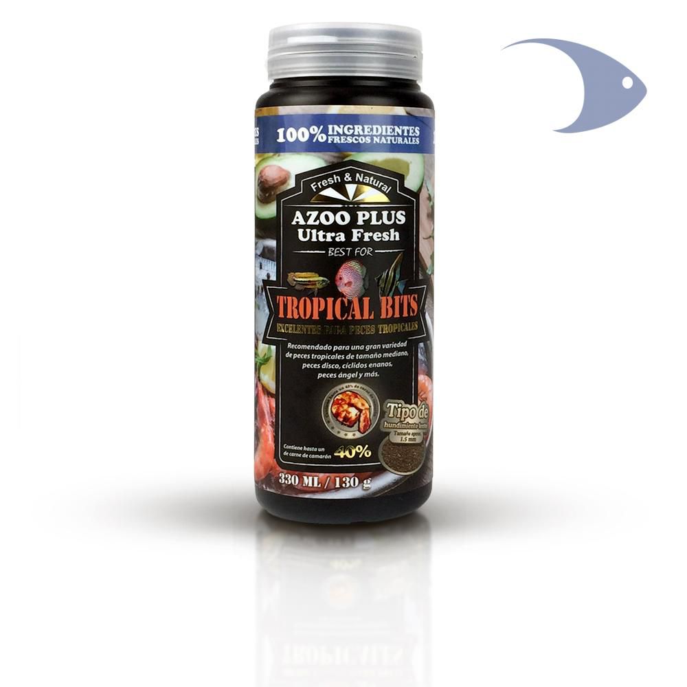 [UF86010] TROPICAL BITS P/PECES TROPICALES 1150 ML/450  G