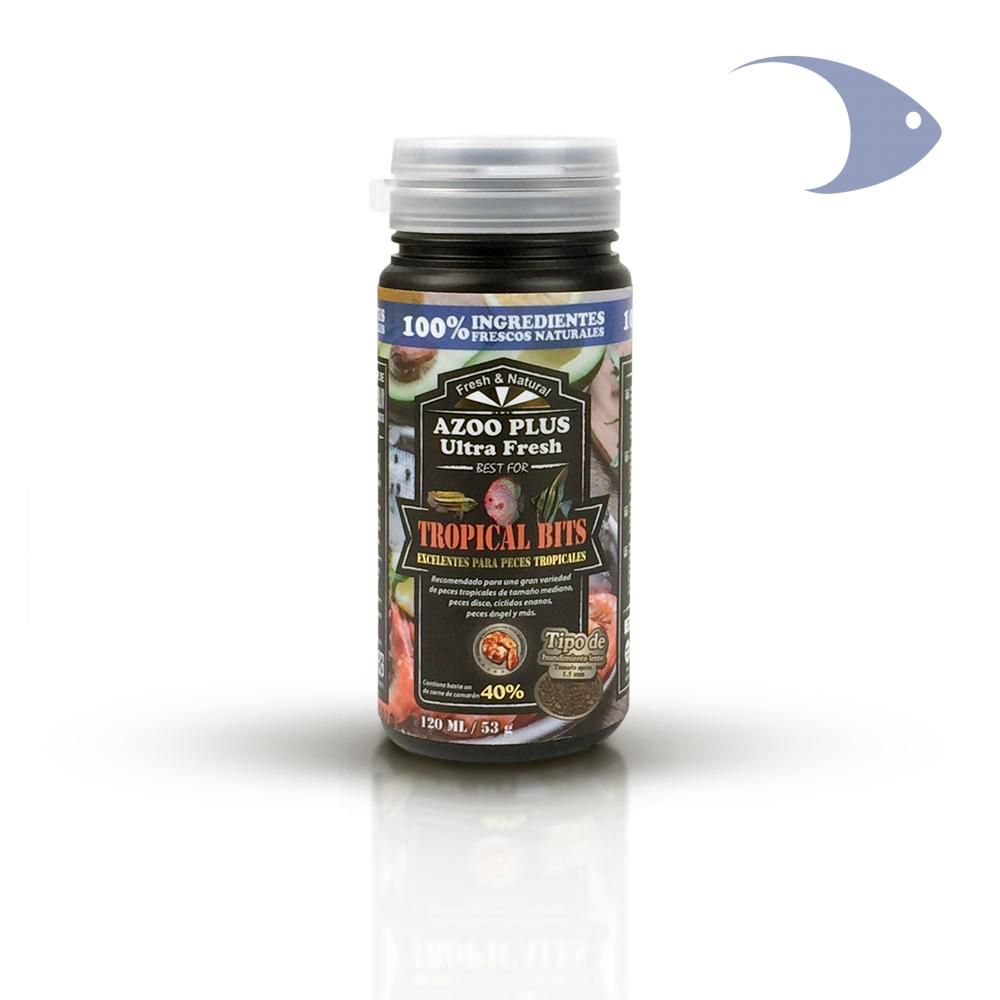 Tropical bits 120ml/53g exc. p/peces tropicales