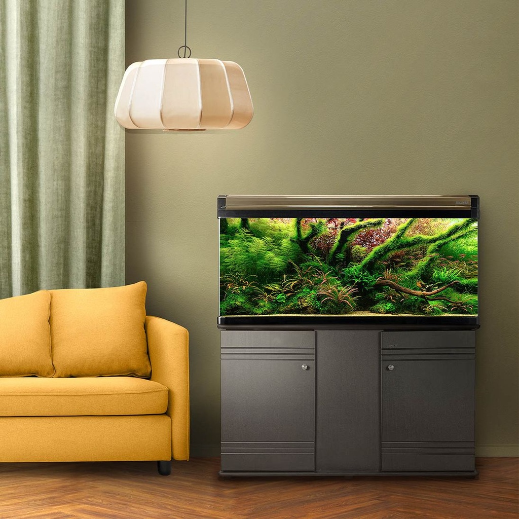 Acuario con Cubierta Champagne, 216 L