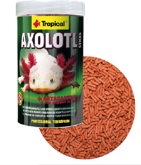 [ajol135] ALIMENTO TROPICAL AXOLOTL STICKS 135g (ajolote)