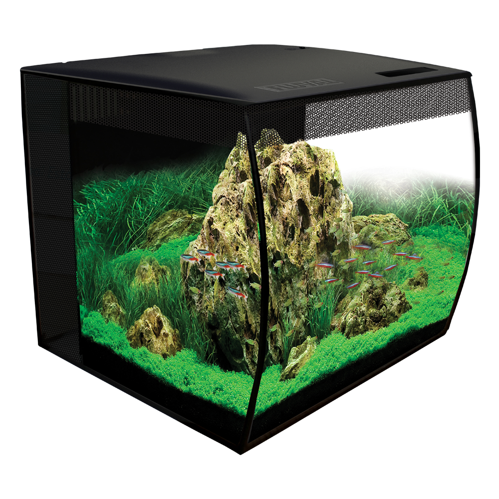 [HA15006] ACUARIO FLUVAL FLEX NEGRO 15 GAL (57 L