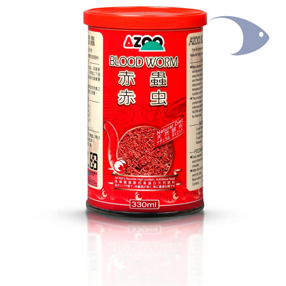 AZOO Blood worms (larvas de mosquito liofilizadas) 130 ml / 10 g